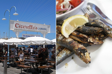 Sardines at Cicerello’s, Fremantle